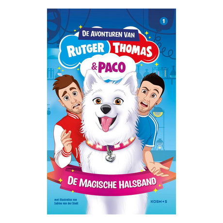 Livre central abritant les aventures de Rutger, Thomas, Paco collier magique