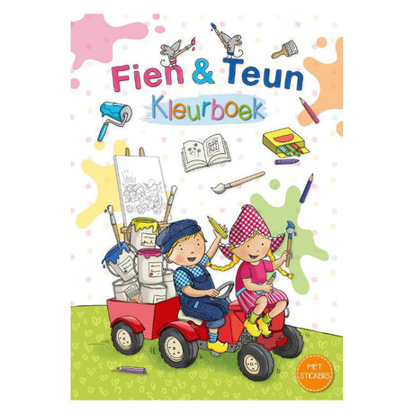 Livre de coloriage Fien Teun des éditeurs Wpg. 2+