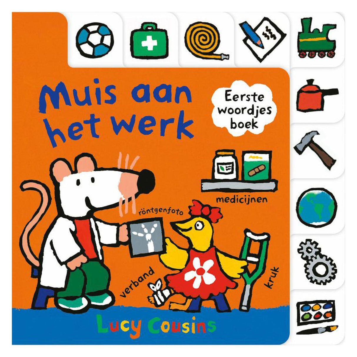 WPG UITGEVERS MUIS AT WORK First Words Book