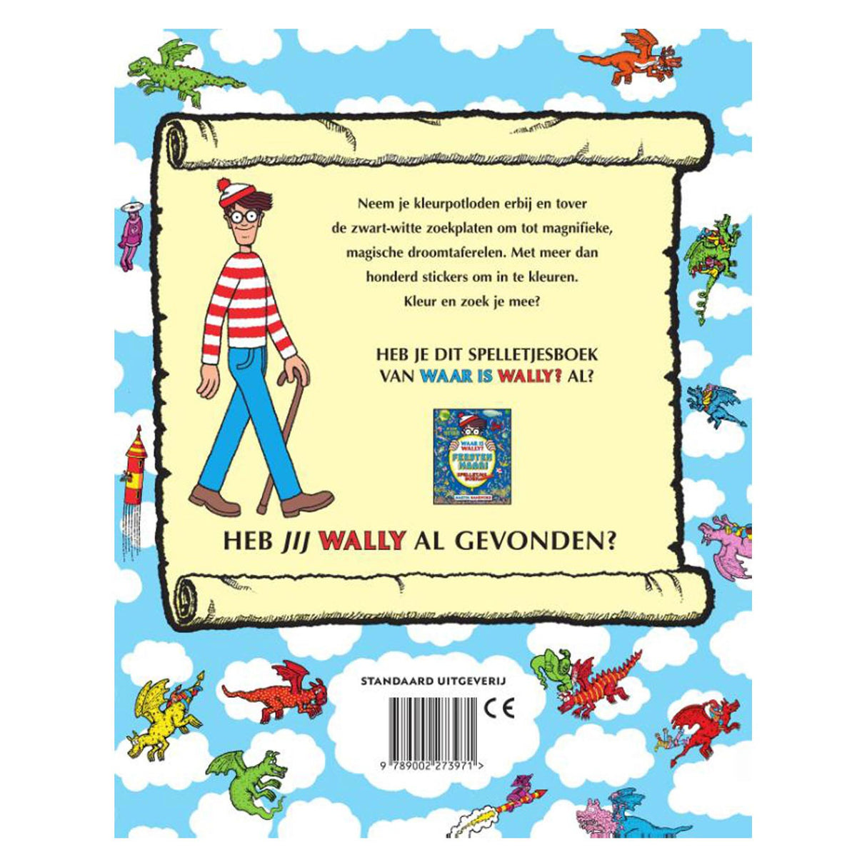 Where is Wally? Dragons and Dreams Color Book