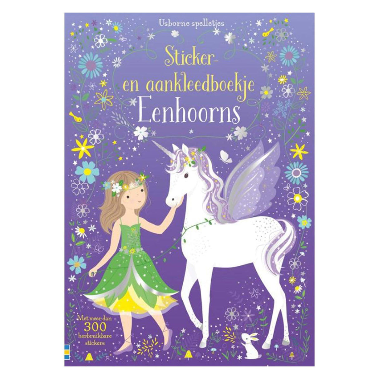 Sticker and dressing booklet unicorns