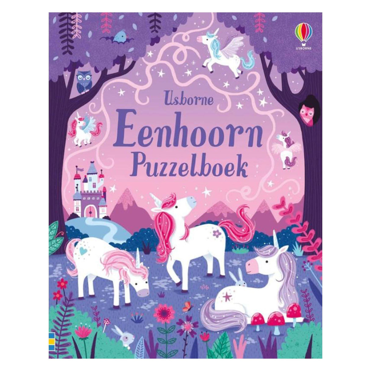 Unicorn puzzle book