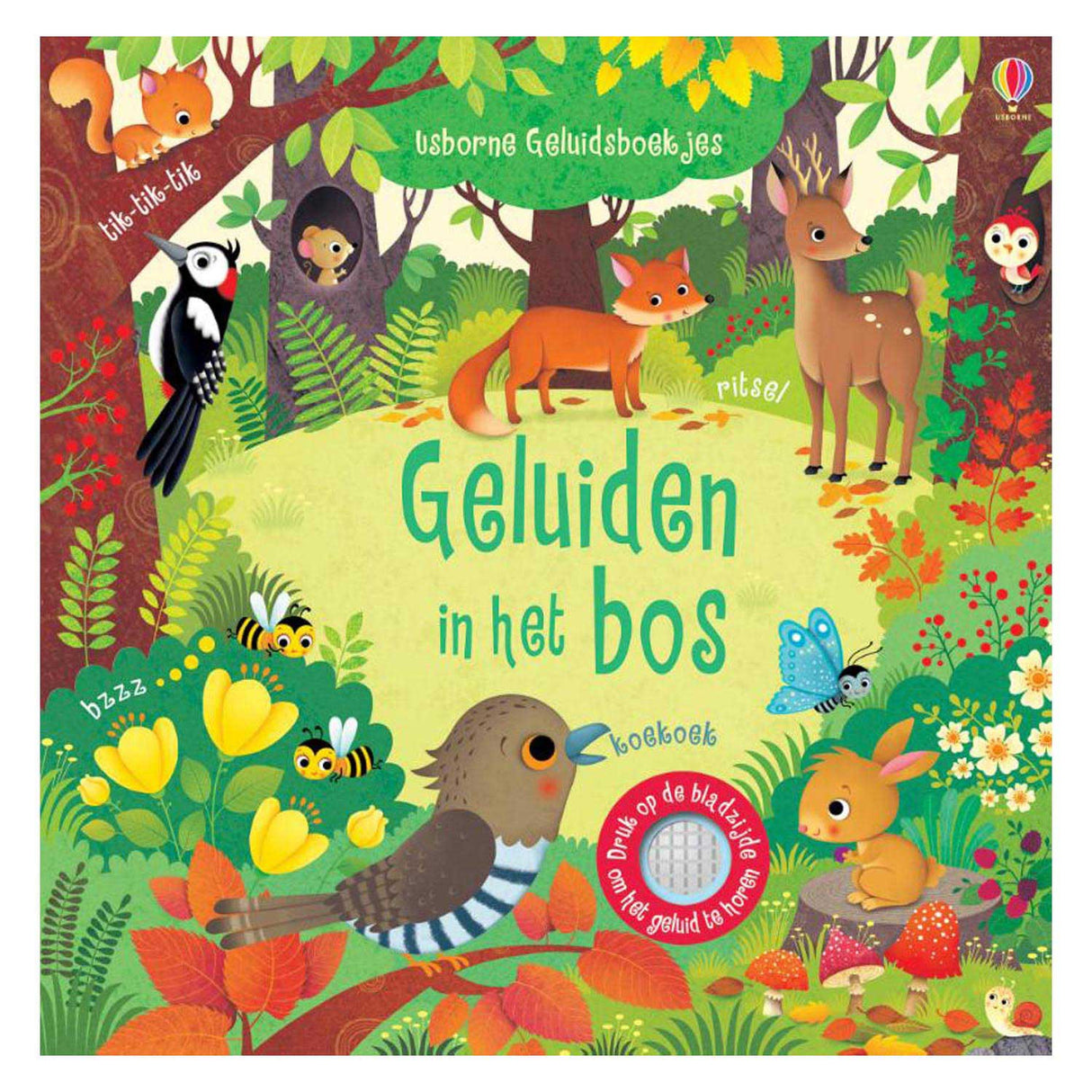 Wpg uitgevers geluidenboek geluiden in het bos