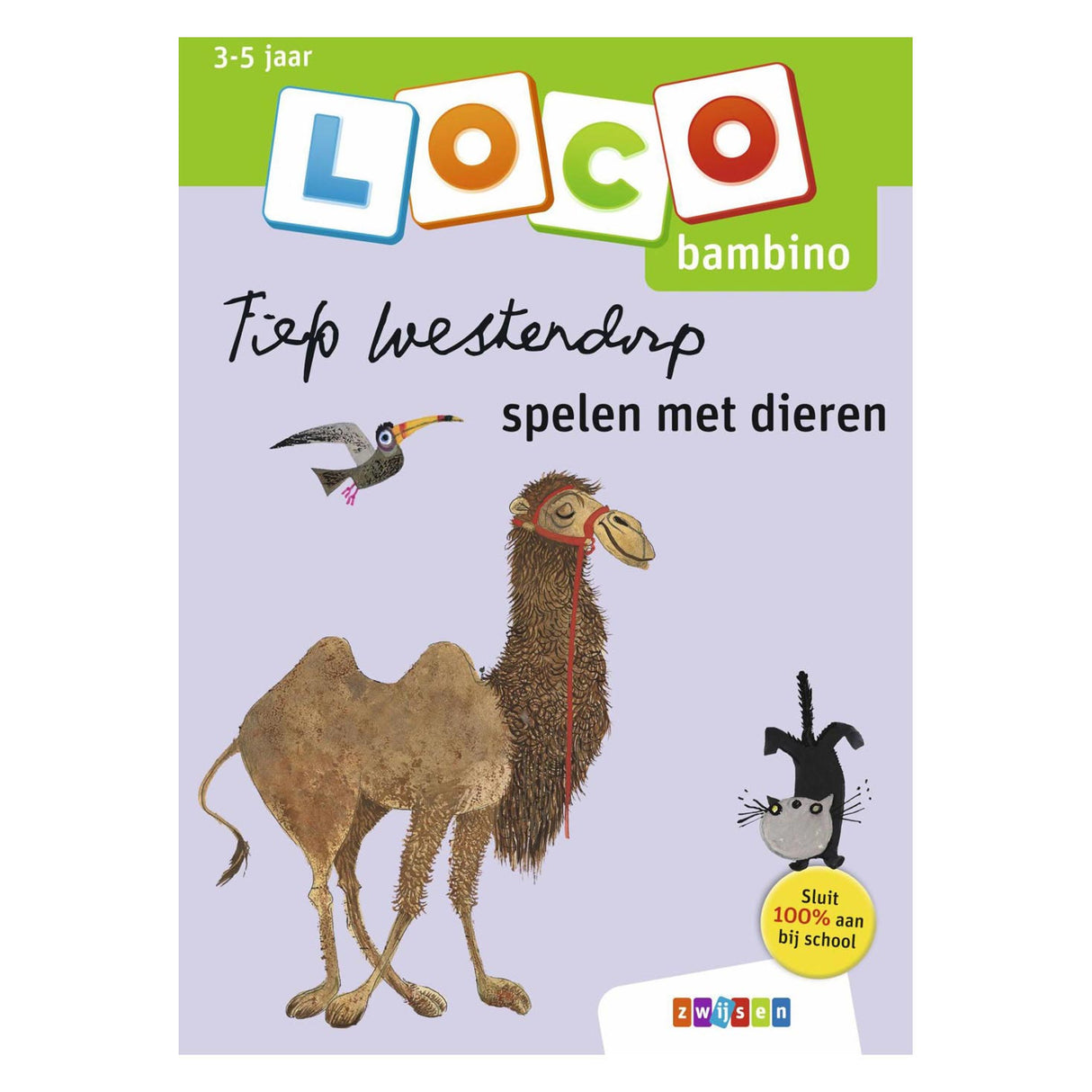 Bambino Loco Fiep Westendorp som leker med djur