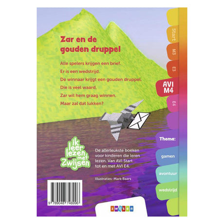 WPG Publishers Zwijsen livre Avi M4 ZAR et la Goutte d'Or