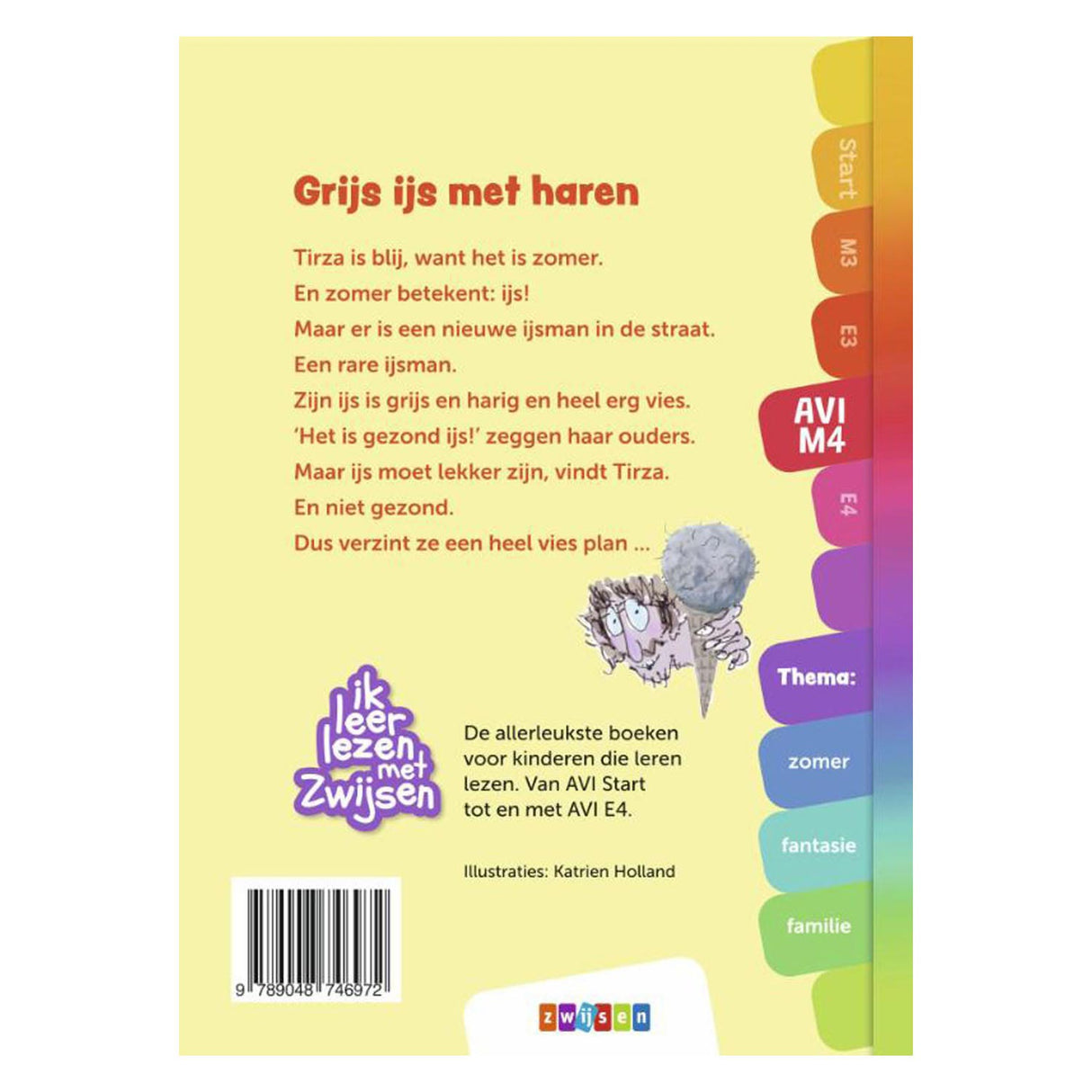 WPG Publishers J'apprends à lire - Grey Ice with Hair (Avi -M4)