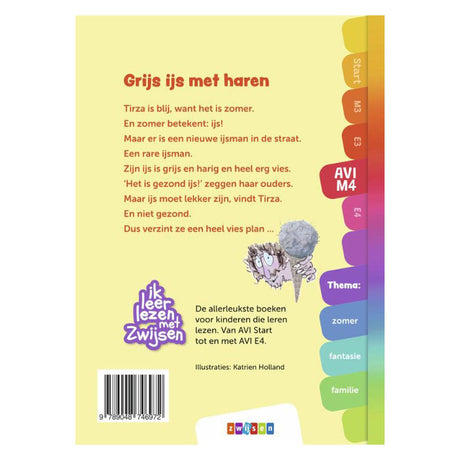 WPG Publishers J'apprends à lire - Grey Ice with Hair (Avi -M4)