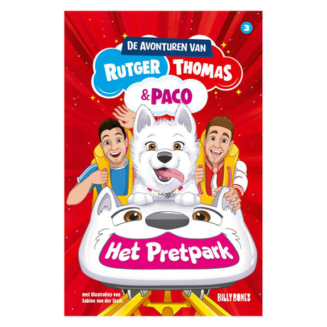 Livre central des aventures de Rutger, Thomas et Paco 3 - le parc d'attractions