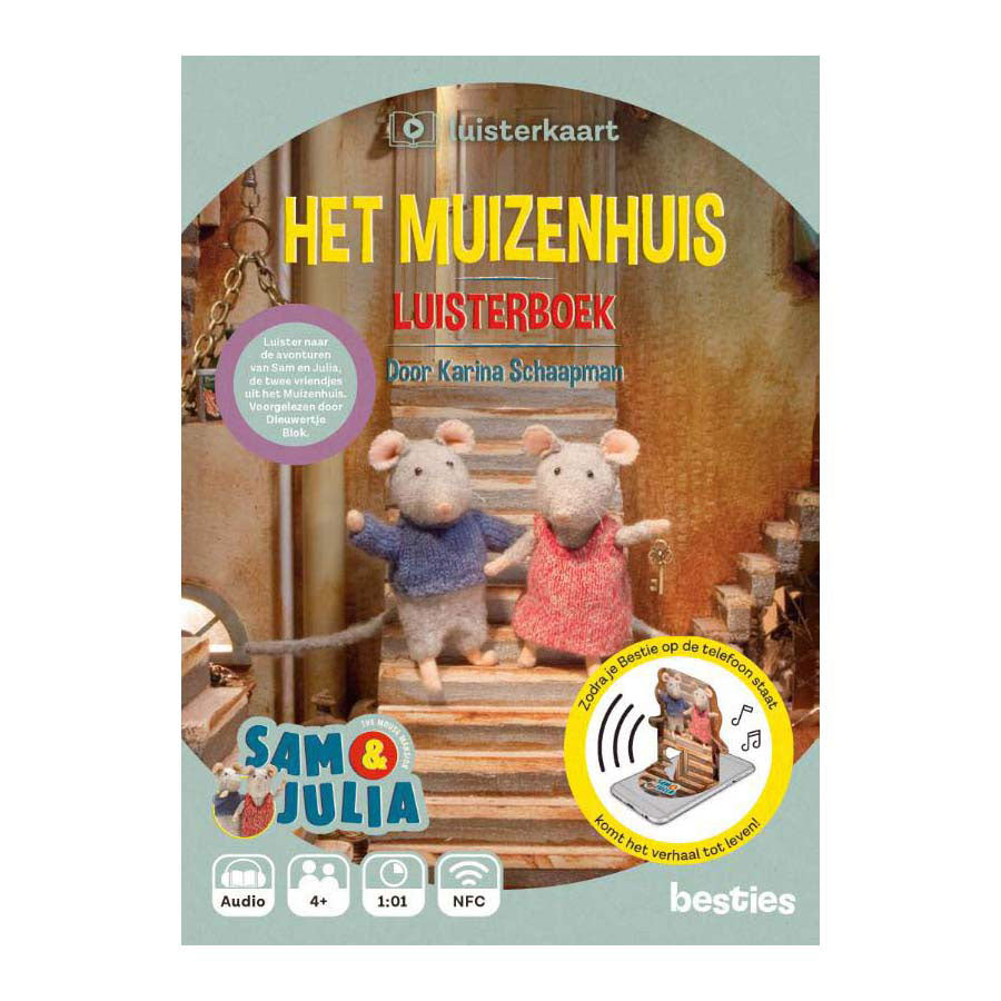 Livre audio de la maison du livre central, la maison de la souris
