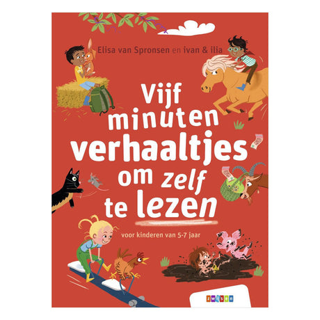 Wpg uitgevers vijf minuten verhaaltjes om zelf te lezen voor kinderen 5-7 - avi start