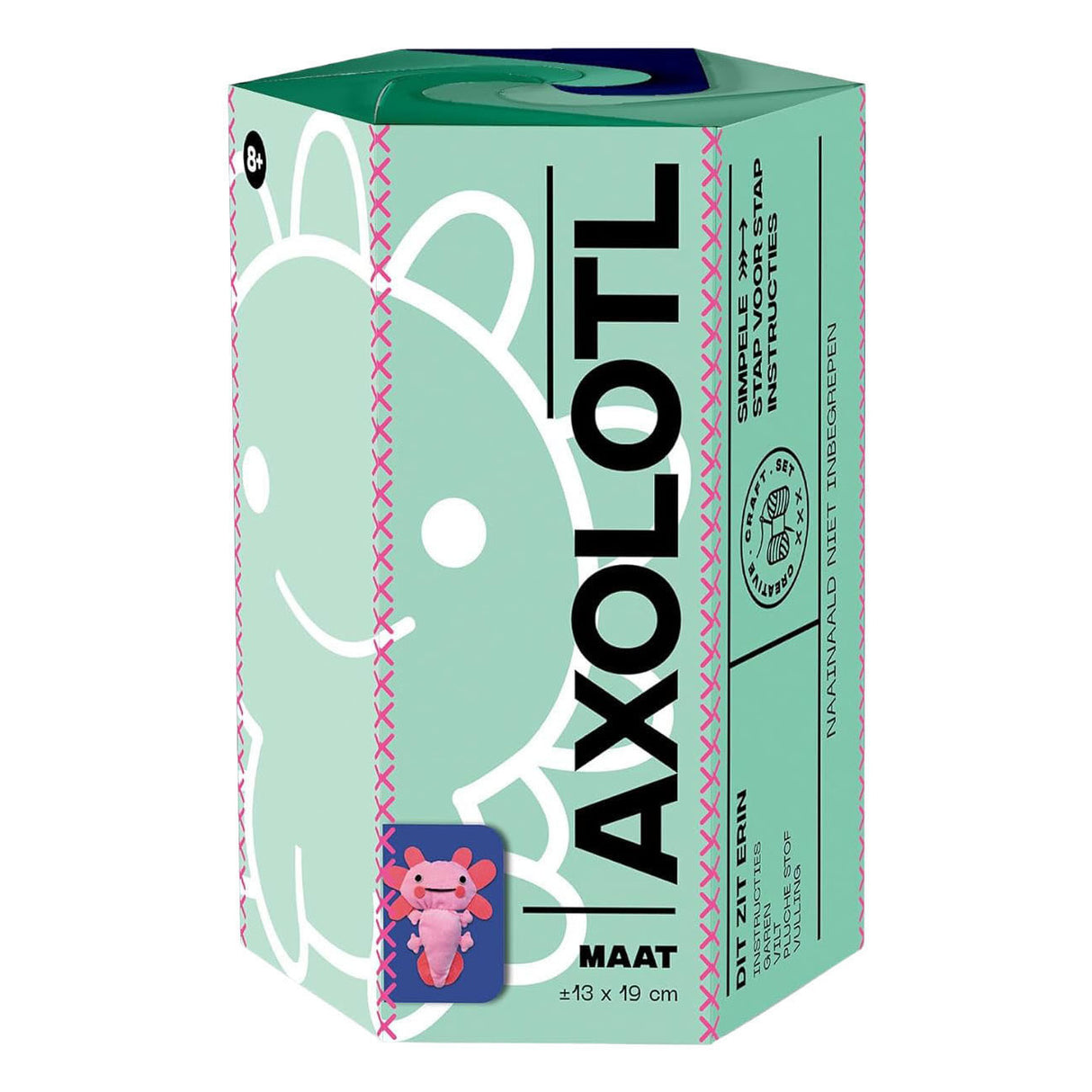 Ensemble d'artisanat d'art - axolotl