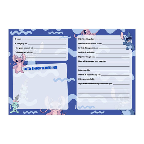 Livre d'amis Imagebooks - Lilo Stitch