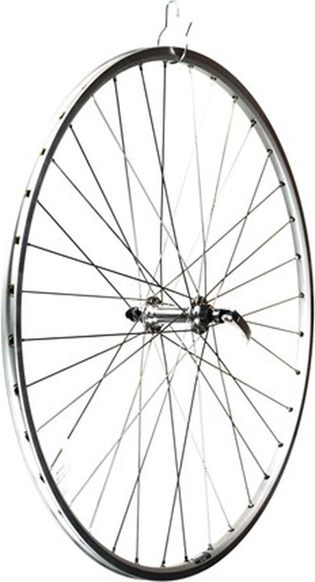 Roue avant roland 28 pouces de course argent panne
