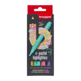 Bruynzeel surligneur set pastel 4 couleurs
