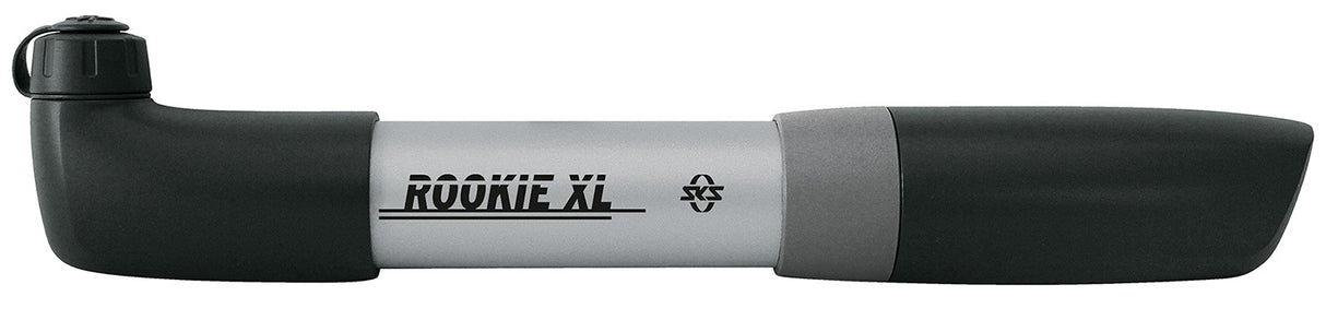 SKS Rookie XL Silver Mini Pump. Incen 2 -punkts pumphållare. Lämplig för alla ventiler