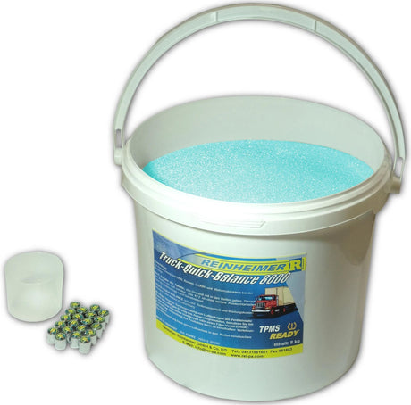 Reinheimer granulés d'équilibrage quick balance 8000. poudre d'équilibrage 8 kg