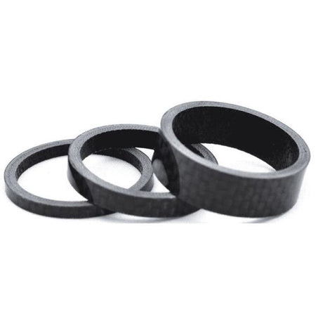 Ergotec Ball Head Spacers Set 1-1 8 (Ø28.6) 3 pièces 3 5 10 mm Carbone