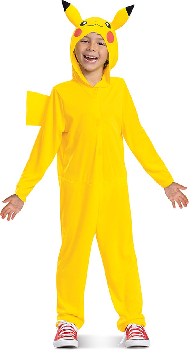 Déguisement Pokémon, déguisement pikachu intl, taille xs (3-4 ans)