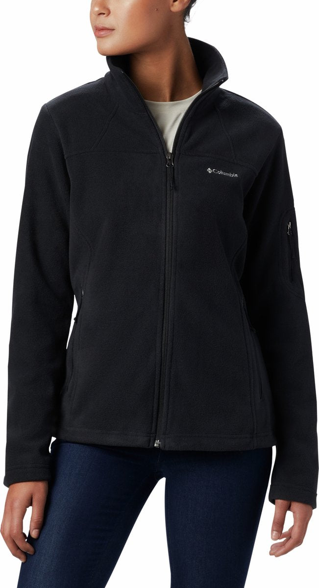 Columbia fast trek™ ii veste polaire - gilet polaire pour femme - gilet d'extérieur - noir - taille s