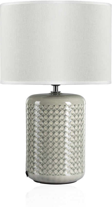 Lampe de table LED Pauleen Go for Glow - E27 - max. 20w - salon, chambre salle à manger - beige gris vert