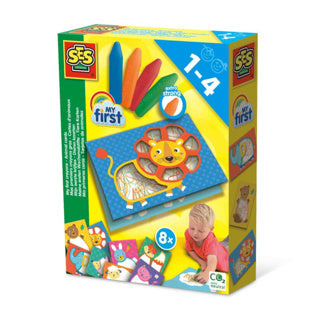 Ses creative ses my first - crayons cartes animaux