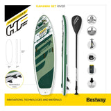 Bestway Sup Hydro-Force Kahawai Set gonflable 310x86x15 cm