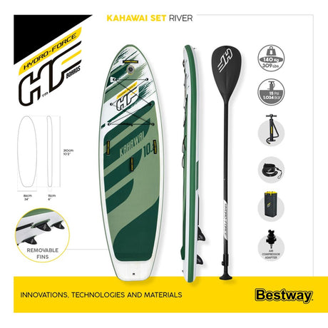 Bestway Sup Hydro-Force Kahawai Set gonflable 310x86x15 cm