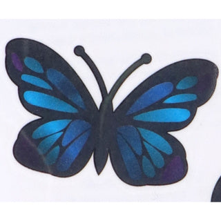 Tatouages métalliques Totum - papillons