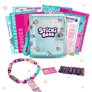 Livre d'autocollants Sticki rolls vague 1