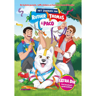 Livre cahier d'activités Rutger, Thomas et Paco