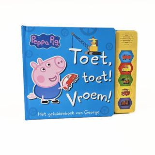 Livre Peppa Pig Livre sonore Toot Toot Vroom