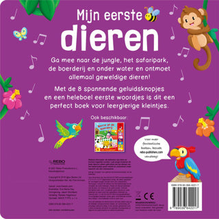 Livre sonore mes premiers animaux