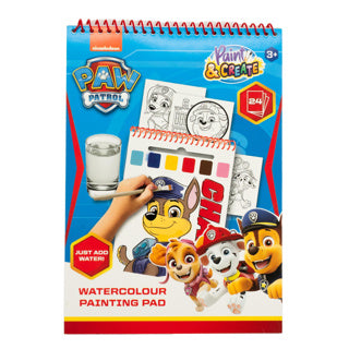 Livre de peinture à l'eau Canenco Paw Patrol | 6 pièces