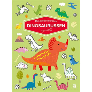 Ballon mon grand livre de coloriage - dinosaures