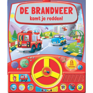 Méga livre sonore - les pompiers arrivent pour vous sauver !