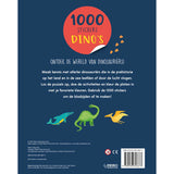 Livre autocollant livre 1000 autocollants dinosaures | 2 pièces