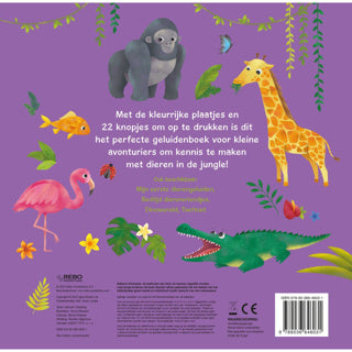 Livre de sons des éditeurs Rebo : sons de la jungle 0+