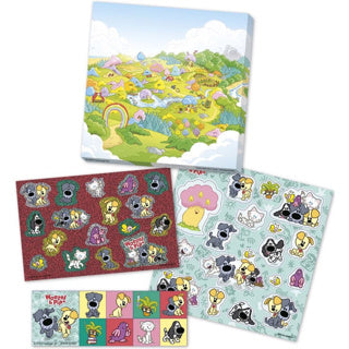 Bambolino jouets woezel pip ensemble d'autocollants