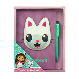 Carnet spongieux Undercover Maison de poupée de Gabby avec stylo