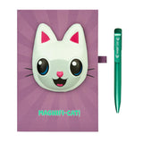 Carnet spongieux Undercover Maison de poupée de Gabby avec stylo