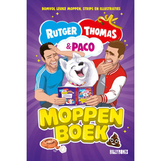 Livre de blagues Rutger, Thomas et Paco