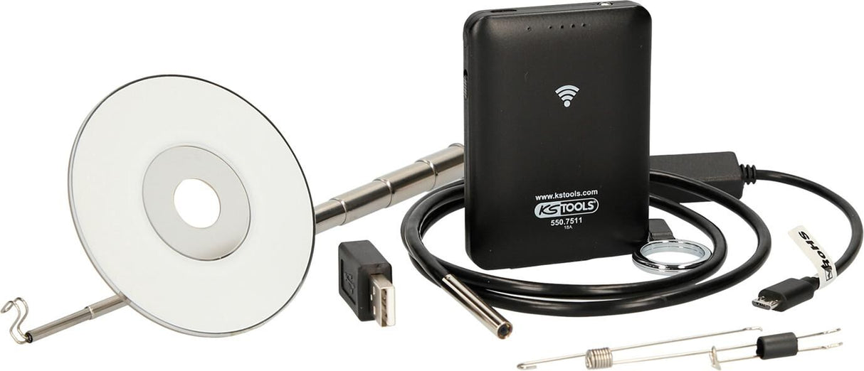 Ks tools ks-tools ensemble de vidéoscope ensemble d'endoscope vidéo wi-fi poids 250g