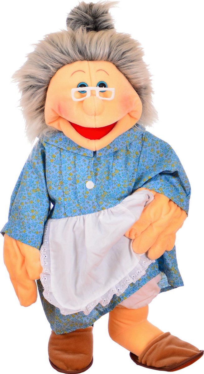 Marionnettes vivantes - marionnette à gants poupée conte grand-mère - 65 cm