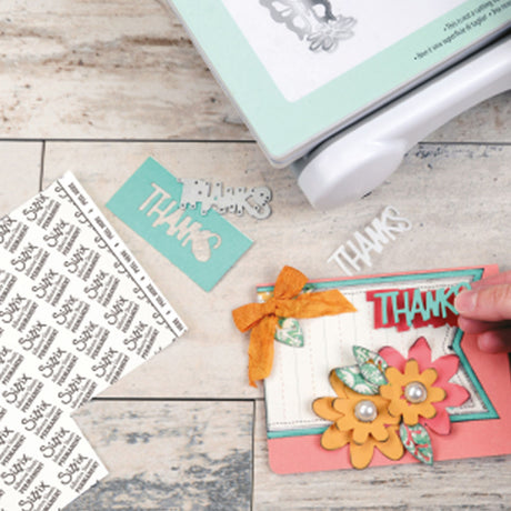 Sizzix • feuilles autocollantes 15x15cm