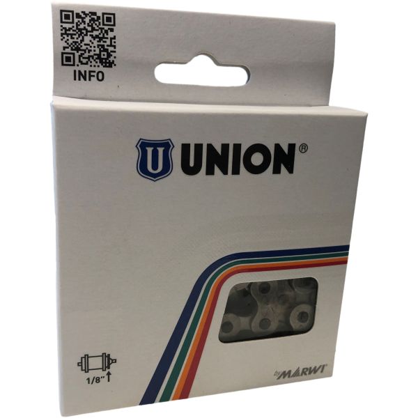 Union 410h Chaîne de vélos 1 2x1 8x112 noir