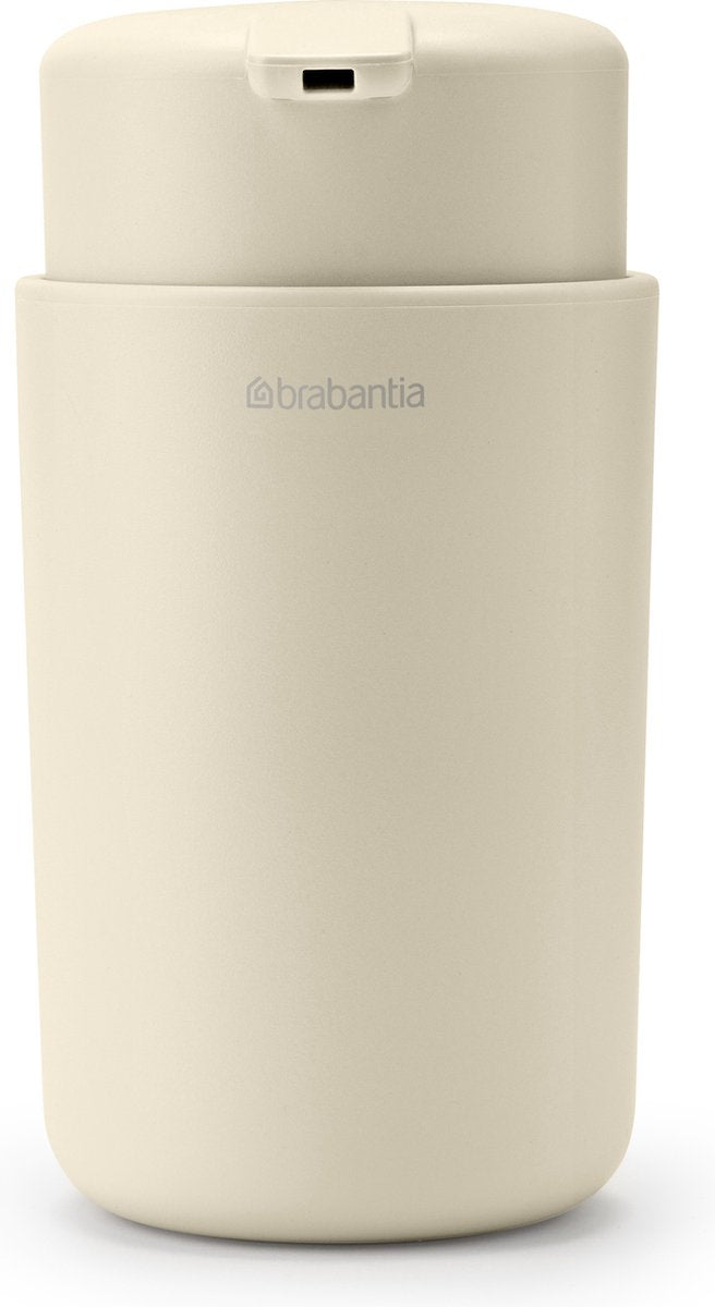 Brabantia renouveler distributeur de savon - 250 ml - beige doux