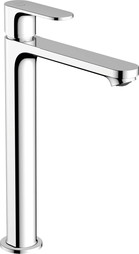 Hansgrohe rebris s - mitigeur de lavabo - commande monocommande - démarrage à froid à économie d'énergie - ecosmart+ économie d'eau - avec vidage - taille 240 mm - chrome