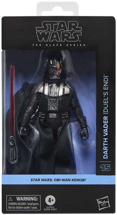 Figurine d'action Star Wars Hasbro Dark Vador, jouets de fin de duels.
