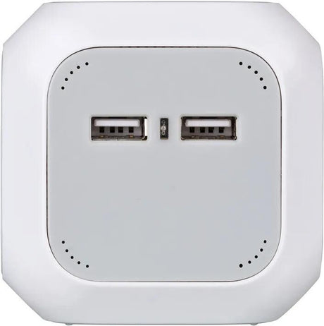 Brennenstuhl Alea-Power 2XUSB-Charger + Plug 4 fois