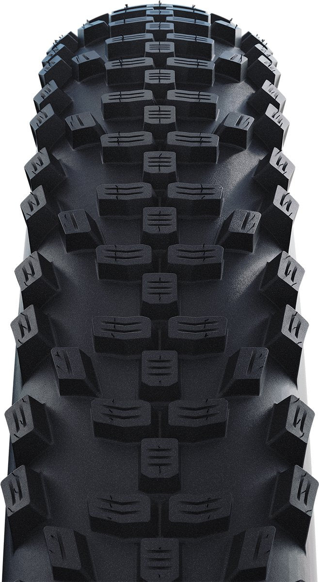 Schwalbe smart sam cargo - filaire - addix e - super défense - 24x2,35 - noir + reflex
